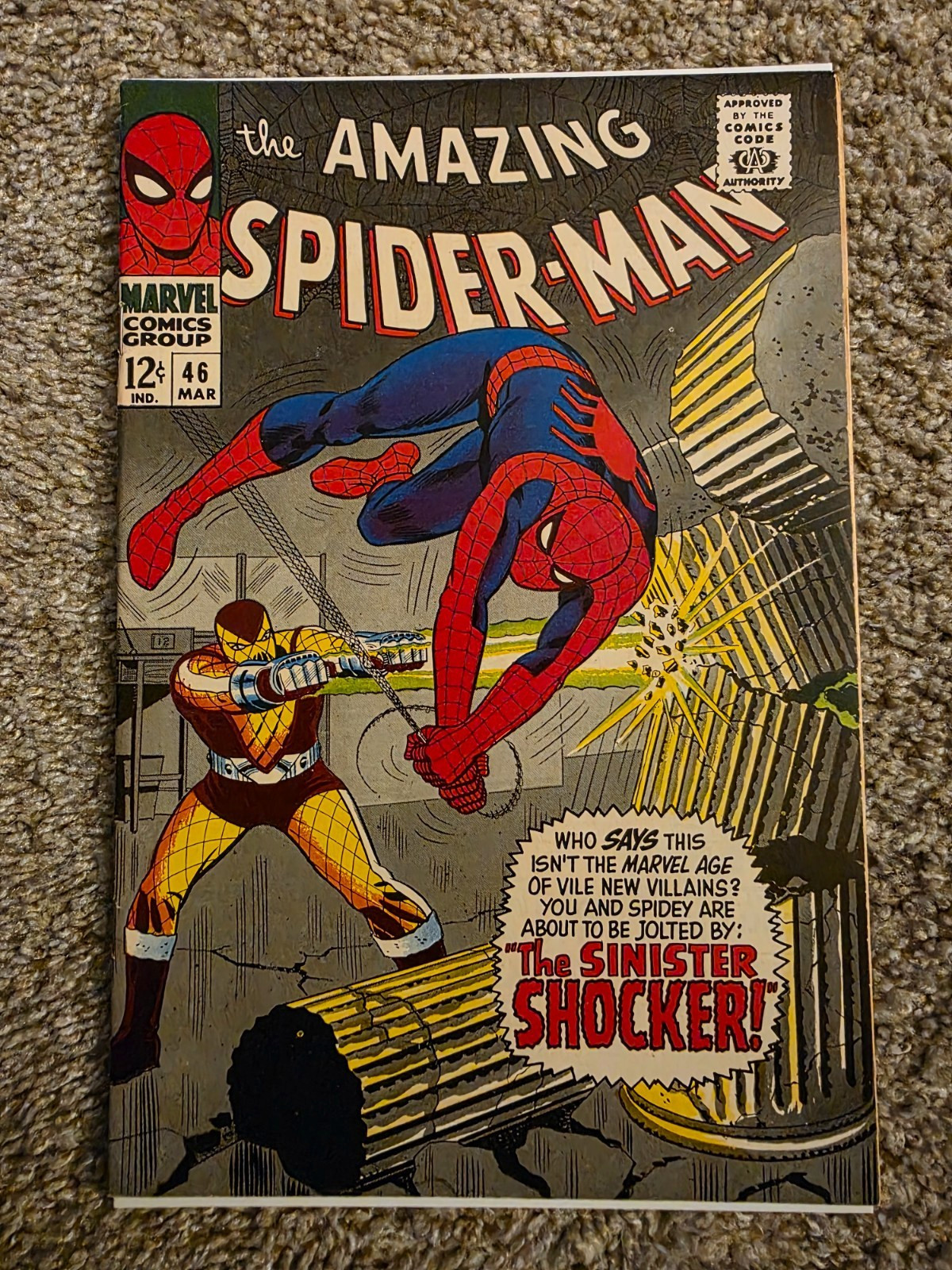 The Amazing Spider-Man #46 ULTRA HIGH GRADE (Marvel Comics March 1967)