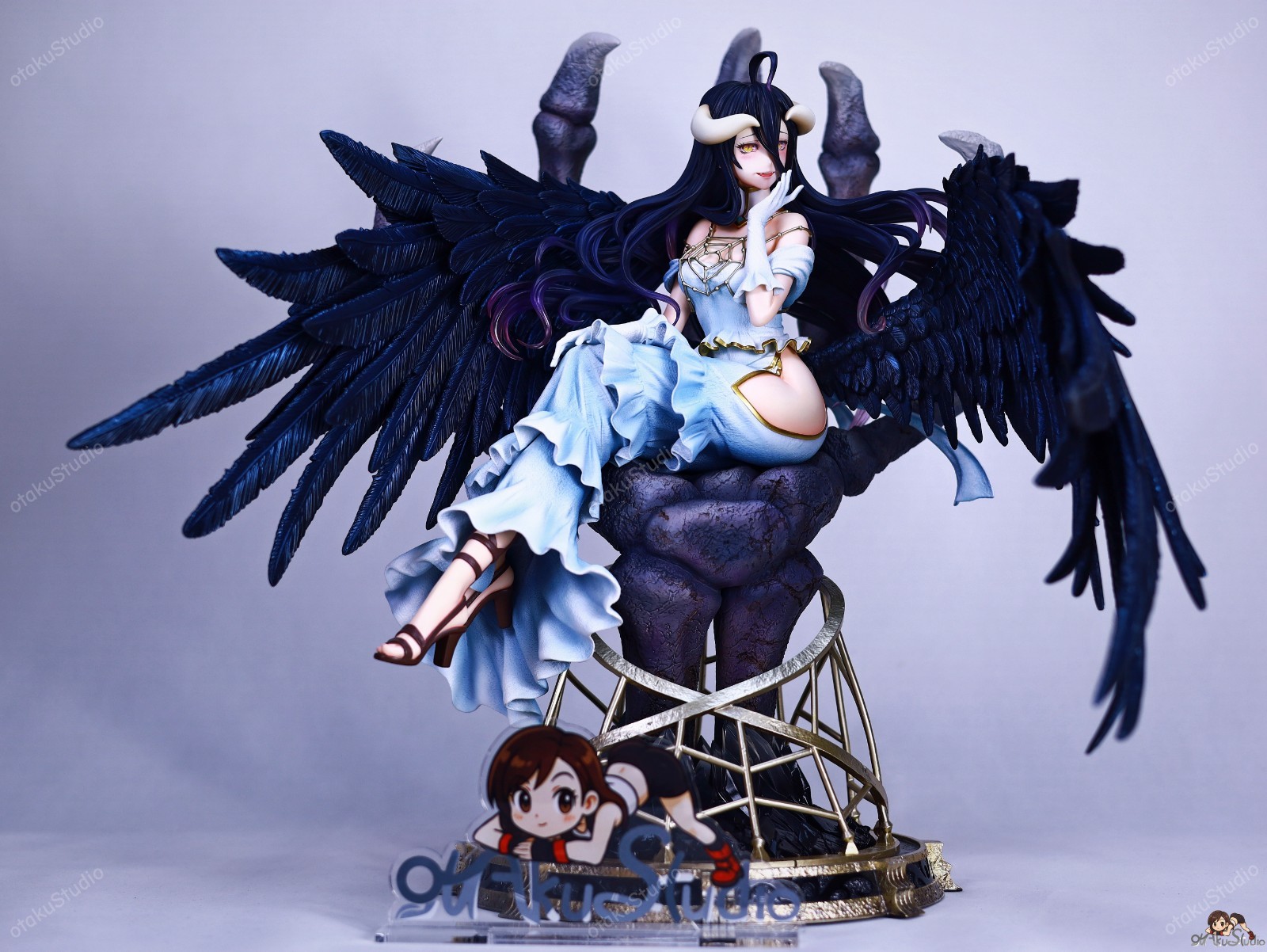 Prime 1 Studio × PRISMA WING – Albedo – OVERLORD 1/4 Scale Resin Statue In Stock