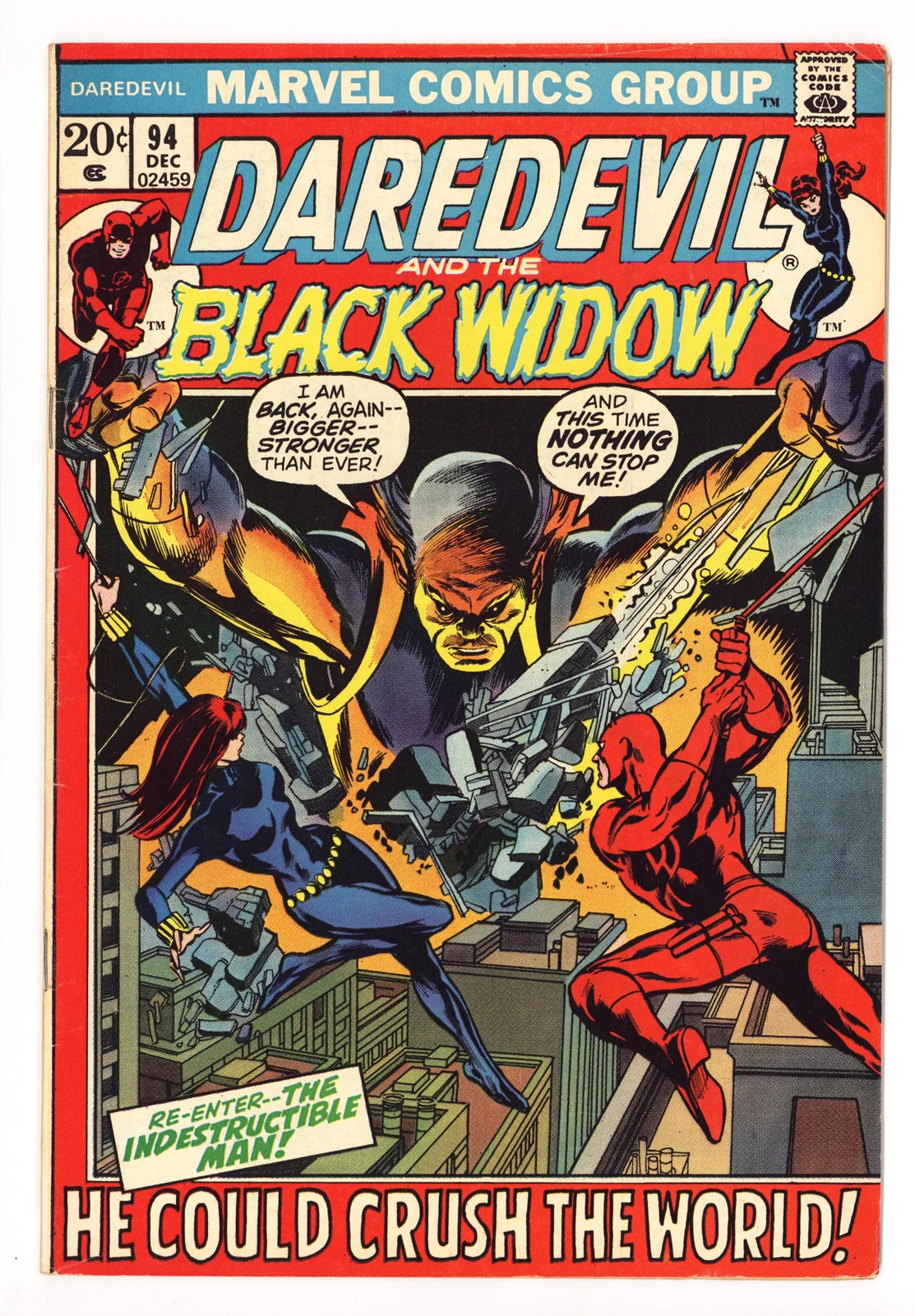 Daredevil Vol 1 94 FN (6.0) (1972)