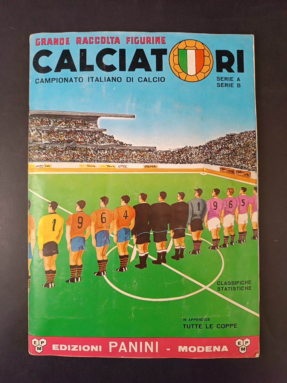 1964-1965 Panini Complete FOOTBALLERS Figure Album 1964-1965 Panini Complete FOOTBALLERS Figure Album