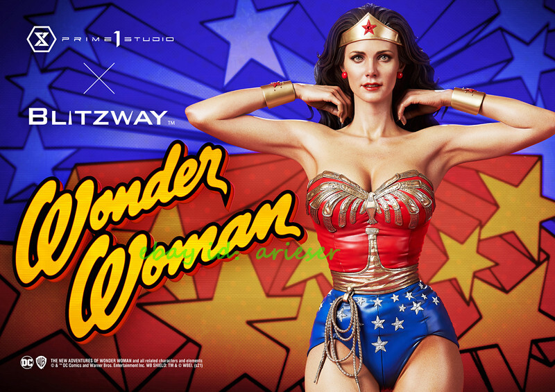 Blitzway Wonder Woman 1975 Tv Series Mmww-03 1/3 Statue Figure In Stock New 