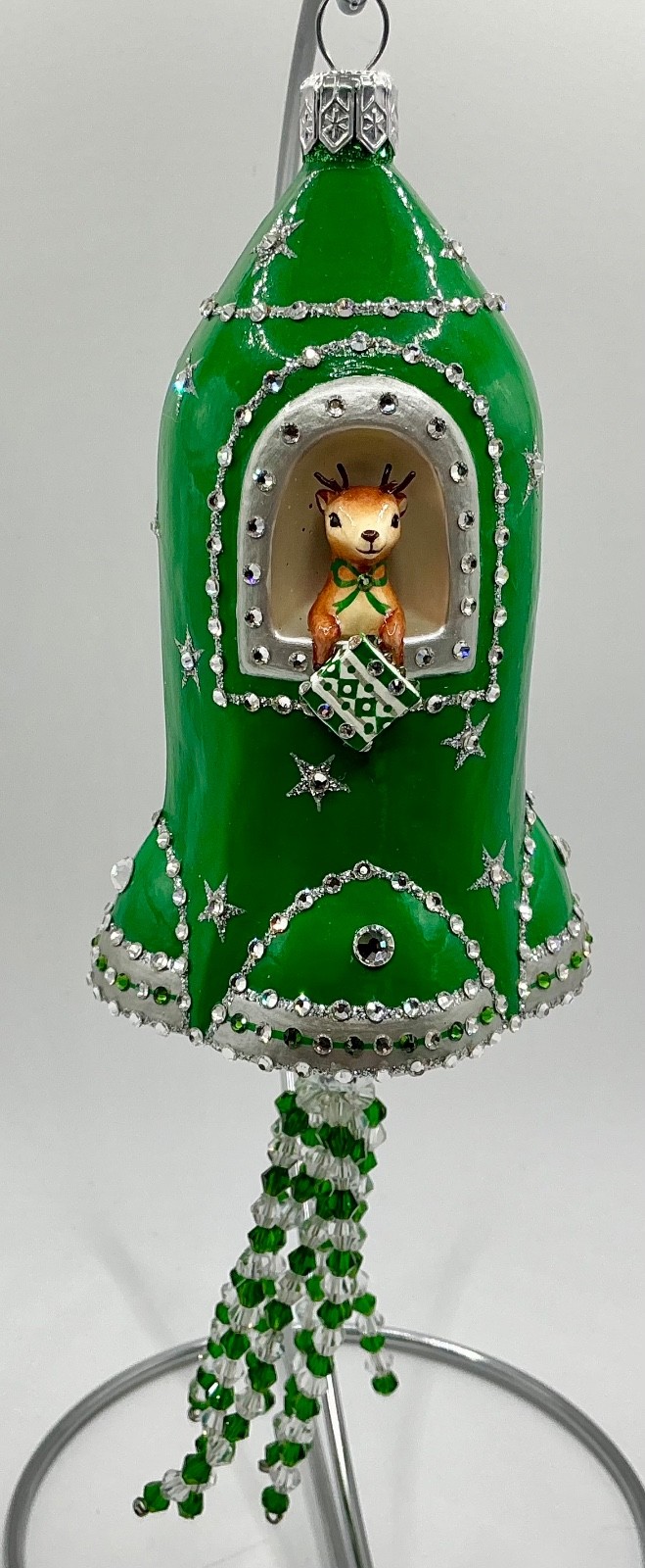 Patricia Breen 2018 Elon Rocket Green Christmas #3850 7.48 Patricia Breen 2018 Elon Rocket Green Christmas #3850 7.48