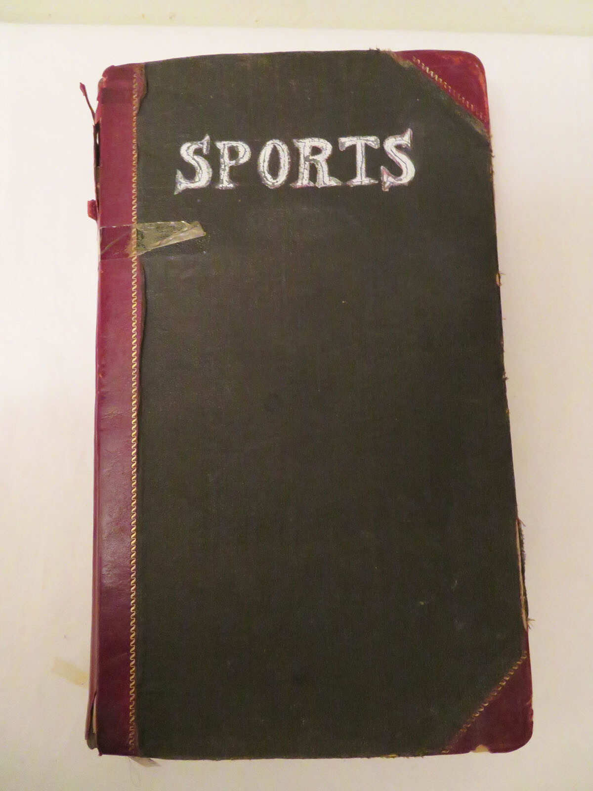 Antique Vtg Sports Scrapbook Ledger Early 1900s Football Boxing Baseball News Antique Vtg Sports Scrapbook Ledger Early 1900s Football Boxing Baseball News
