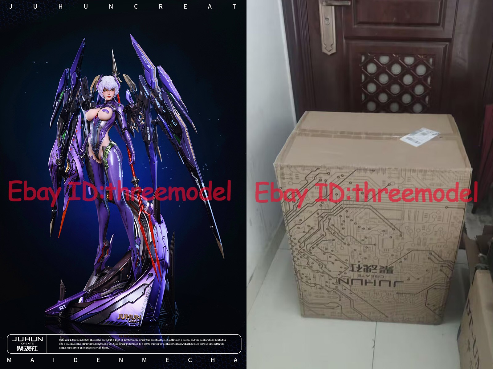 JuHun Create Studio Machine Girl Aria Painted Anime Resin Model H66cm IN STOCK JuHun Create Studio Machine Girl Aria Painted Anime Resin Model H66cm IN STOCK