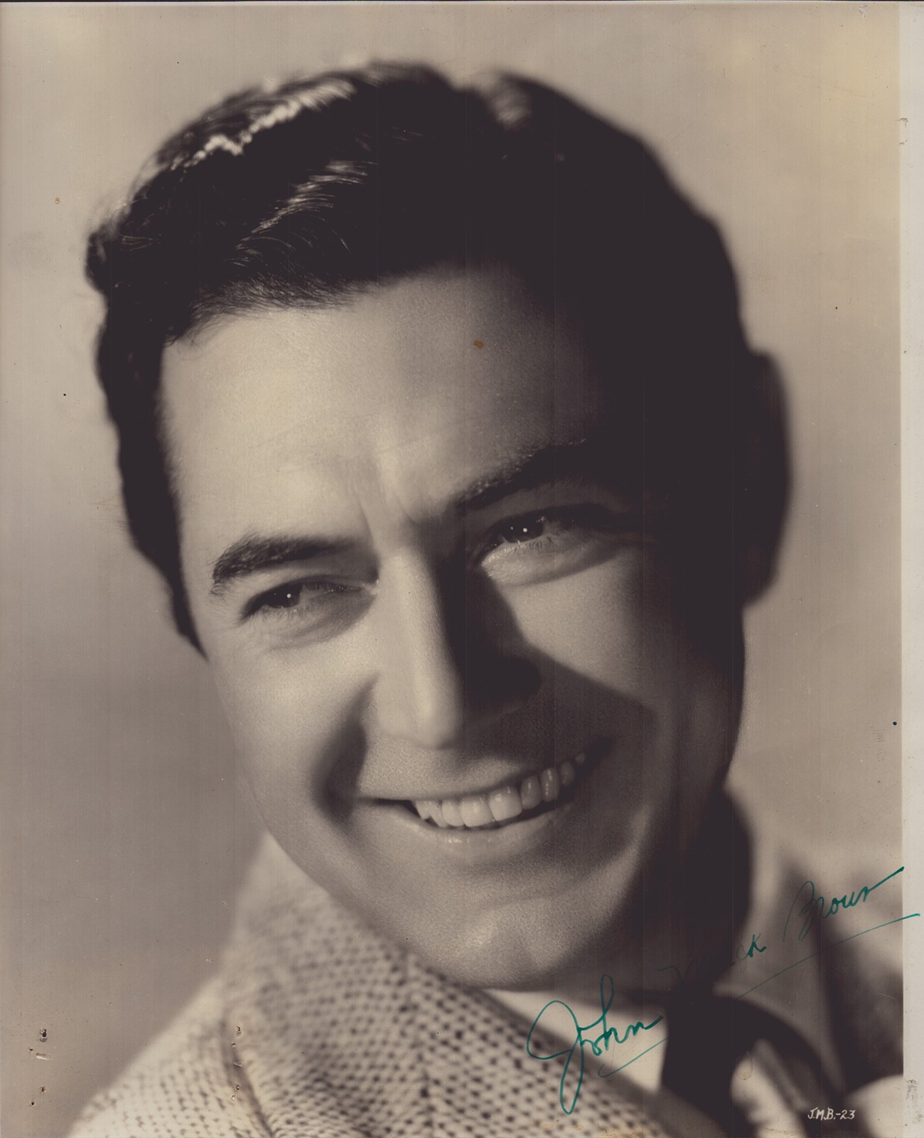 JOHNNY MACK BROWN - AUTOGRAPHED SIGNED PHOTOGRAPH