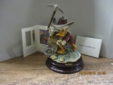 Carl Barks Scrooge McDuck - Eureka - Porcelain Figure Giuseppe Armani picture