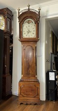 Rare William Fitz, New Hampshire Antique 18th Century Grandfather Clock picture