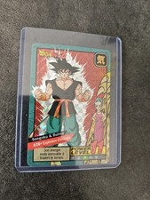 Card DBZ Carddass Le Grand Combat 628 goku & Bulma Prism FR 1996 Unpeeled picture
