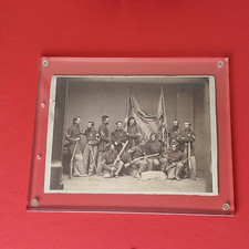 7th  Illinois Infantry Reg. Volunteer  Color Guard  &  Henry rifles Mathew brady picture