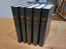 NEGATIVE BURN collection, 5 books, Caliber 1993-1997, # 1-50 complete, hardbound picture