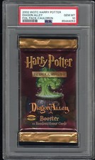 2002 WOTC HARRY POTTER DIAGON ALLEY PACK FOIL PACK CAULDRON POP 5 PSA 10 picture