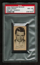PSA 8 CARY GRANT 1934 Peerless Scales Card (Highest Ever Graded) picture