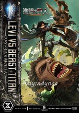 Presale UPMAOT-02 Attack on Titan Levi VS Beast titan 1/4 Statue picture