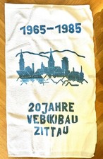Nice Towel 20 Years VEB8K) Construction Zittau 1965-85 About 19 11/16x33 1/2in picture