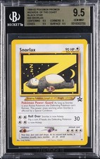 1999-02 BLACK STAR PROMO #49 SNORLAX BGS 9.5 picture