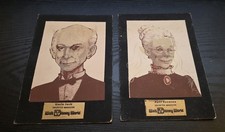 Disney World Haunted Mansion Souvenier Photograph Set Uncle Jack & Aunt Suzanne picture