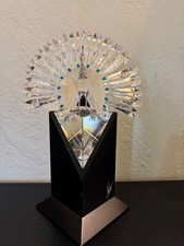Rare Swarovski 1998 Numbered Limited Edition Peacock – Production Sample # 1 picture