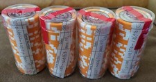 Large lot of Satori chips 4x ROLLS Bitcoin Like Casascius Lealana picture