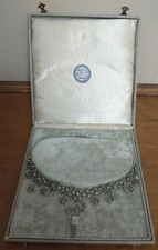 Antique 1910 Bezalel Silver Necklace Palestine Israel Jewish Warsaw Poland picture