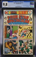⚡ Four Star Spectacular #1 CGC 9.8 WP DC 1976 Golden Age Flash Giant Rare picture