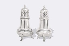 Cartier 925 Silver Salt & Pepper Shakers (151.25g.) picture
