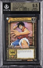 2005 ONE PIECE PROMOS BANDAI EXCLUSIVE PROMO - P THE SOUL OF PIRATES BGS 9.5 picture