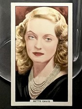 1939 Gallaher My Favourite Part Bette Davis #46 picture
