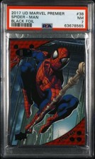 2017 Marvel Premier Black 38 Spiderman 3/5 picture