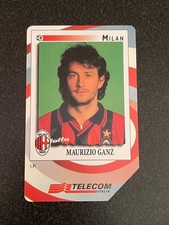 Maurizio Ganz The Unobtainable Panini Phone Card 1997 1998 Milan Card picture