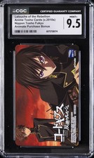 C.2010S ANIME TOSHO CARDS LELOUCHE OF THE REBELLION CGC 9.5 picture