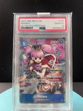 One Piece Perona OP01-077 Special Tournament Promo Top Player PSA10 /380* picture