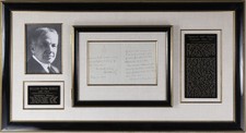 WILLIAM C. DURANT - AUTOGRAPH LETTER SIGNED 02/24/1925 picture