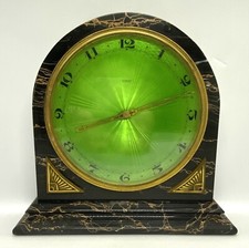 Vintage Turler LeColtre Zurich Marble Desk Clock Not Working picture