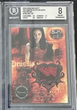 Inkworks 2004 Buffy Big Bads Drusilla Red Dress Patch Rare Pieceworks BGS 8 PW2 picture