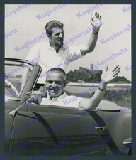 orig. Photo signed Rudolf Caracciola autograph Berghe v. Trips Nürburgring 1957 picture