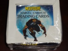 1988 Marvel Wolverine X-Men Factory Sealed Card Box picture