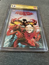 AMAZING SPIDERMAN 800 MIKE MAYHEW VARIANT 9.8 Signed By STAN LEE picture