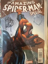 Signed, The AMAZING SPIDER-MAN Special - Adam Kubert Variant Jeff picture