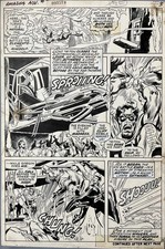 Neal Adams - Amazing Adventures #7 - Original art from 1971, INHUMANS story page picture