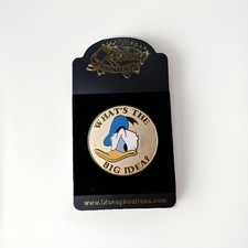 Disney Donald Duck Pin Auctions Exclusive LE 500 What's The Big Idea? Gold Tone picture