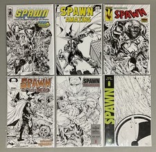 🔥McFarlane Keys🔥Spawn #220 221 222 223 224 225 B&W (MEXICAN)🔥NM+(9.2-9.6)🔥 picture