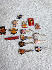 ULTRA RARE 15 VINTAGE HRC BANGKOK 1990s Pin Lot. Tuk-Tuk, Cadillac, LE Set picture