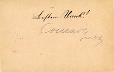 AUTOGRAPH FRANZ GRAF CONRAD VON HÖTZENDORF picture