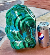 CHRYSOCOLLA CHATOYANT MALACHITE ULTRA RARE BIG 17 LB. WORLD CLASS TOP SPECIMEN @ picture