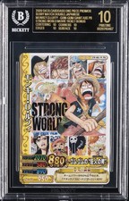 2009 MONKEY.D.LUFFY - GUM-GUM GIANT AXE PR BGS 10 BLACK LABEL picture