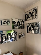 ***HUGE** Vintage 1977* Charlie’s Angels* Farrah Fawcett **Mirror ** picture