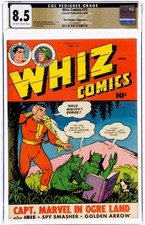 ⭐️Whiz Comics #73 CGC 8.5 1946 Promise Collection Rare Capt Marvel Collectina picture