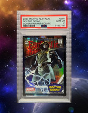 Doctor Doom 2023 Marvel Platinum Cosmic Cover Variant /25 PSA 10 GEM MINT Pop 5 picture
