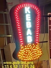 120x65 EXTERNAL DOUBLE SIDED LED “KEBAB” SIGN LIGHT picture