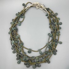 Beautiful Set Of Genuine Ancient Roman Glass Necklace - Multiple Strings picture